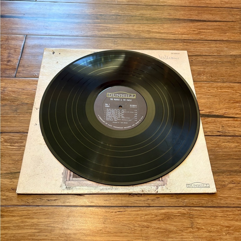 The Mamas & The Papas Self Titled Vinyl Record LP Dunhill - Picture 6 of 10